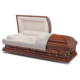 Batesville Woodbridge Pecan Half Couch Casket
