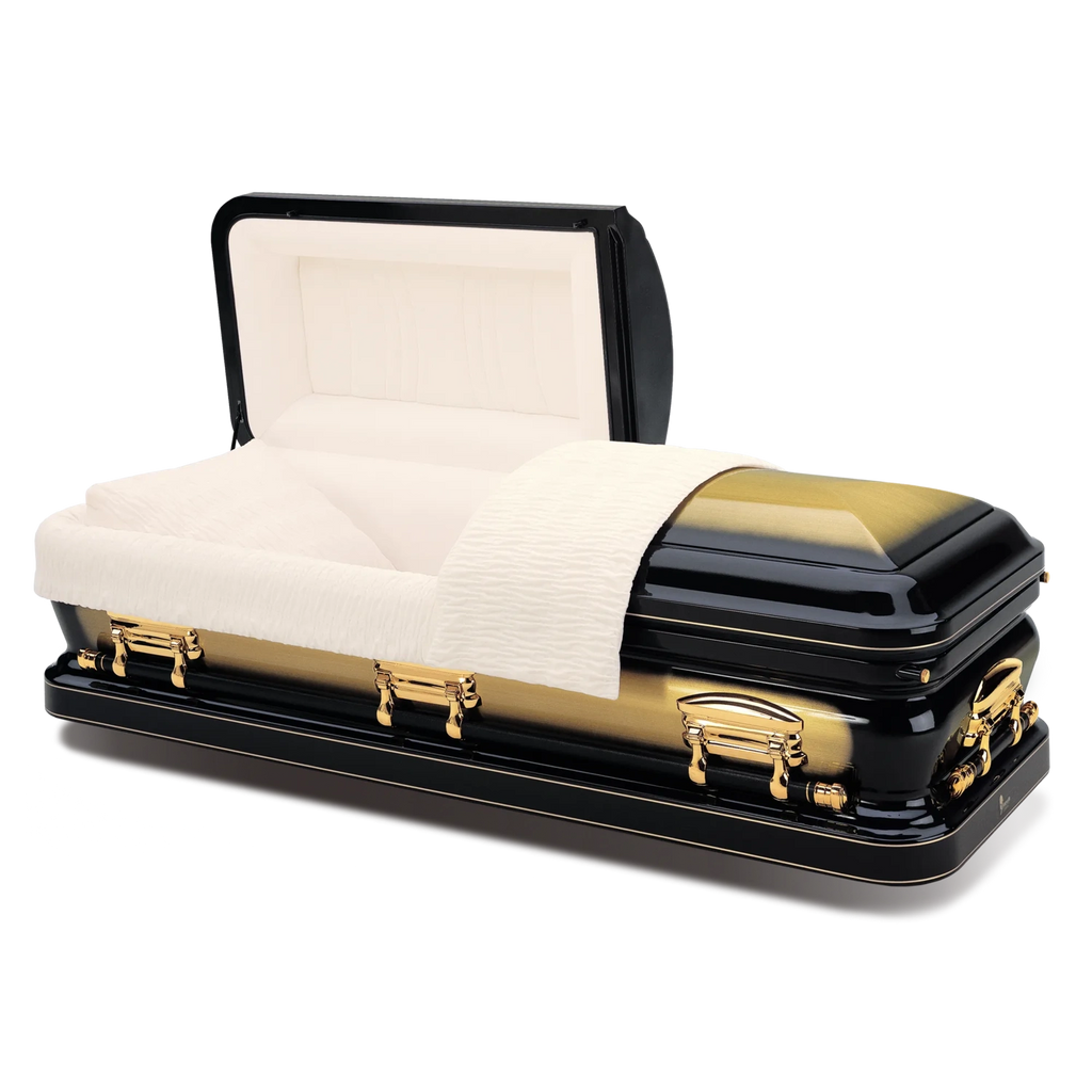 Batesville Classic Gold Solid Bronze Half Couch Casket – Solace