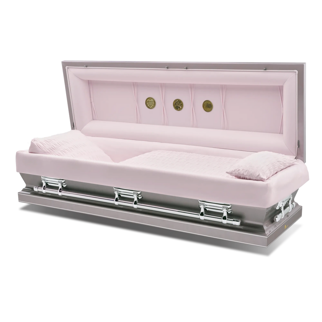 Ataúd Batesville Tuscany Silver Full Couch – Solace Caskets