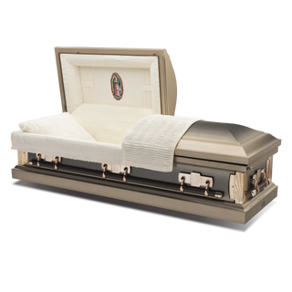 Batesville Argo Sand Half Couch Casket