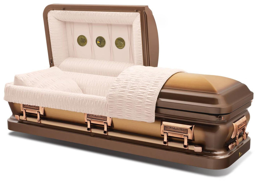 Batesville DaVinci Bronze Full Couch Casket – Solace Caskets