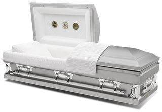Batesville Platinum 28" Half Couch Casket