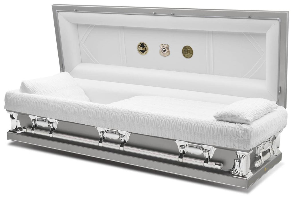 Batesville Platinum 28" Full Couch Casket – Solace Caskets