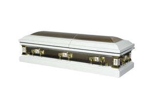 Solace Titan gethsemane half couch casket