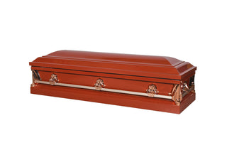 Solace Titan pacific mandarin full couch casket