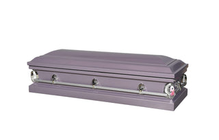 infinity orchid full couch casket
