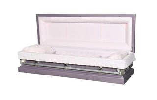 infinity orchid full couch casket