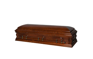 Solace Titan Washington Cherry Full Couch Casket