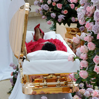 Aretha Franklin Casket