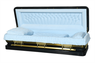 Fulton Classic Blue Gold - open casket