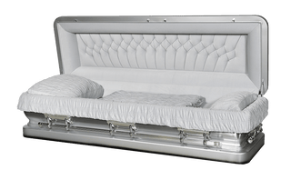 Fulton Classic Silver - open casket