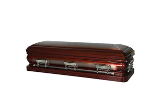 presidential classic ruby full couch casket
