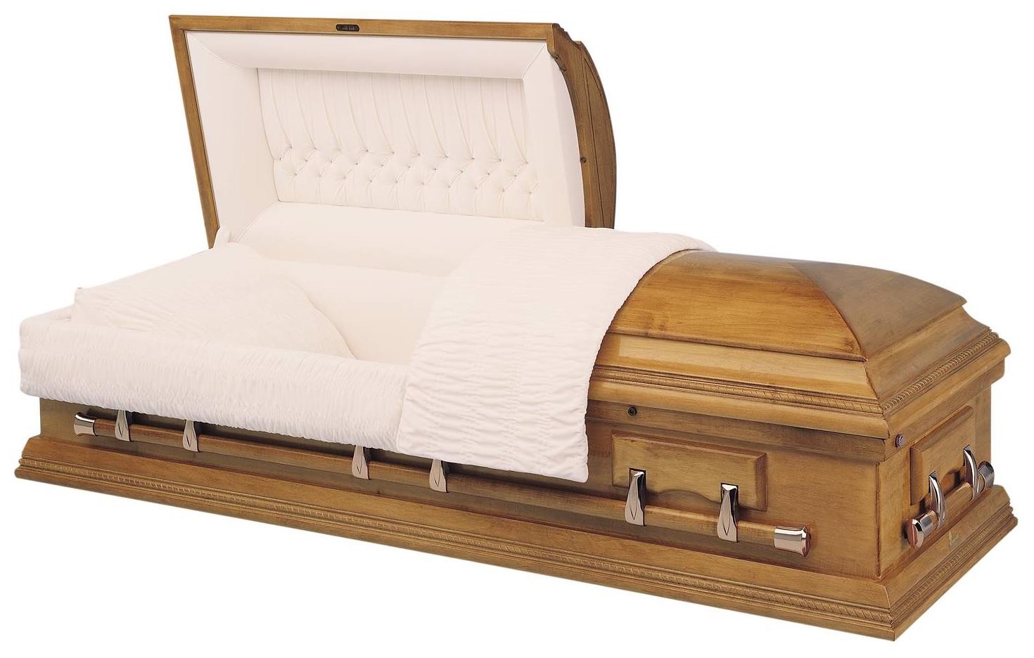 Ataúd Batesville Lexington Maple Half Couch – Solace Caskets