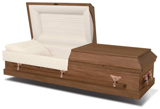 Ataúd Batesville Delray Pecan Half Couch – Solace Caskets