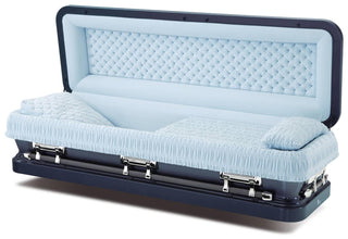 Batesville Sapphire Blue Full Couch Casket