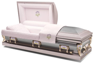 Batesville Country Violet Half Couch Casket
