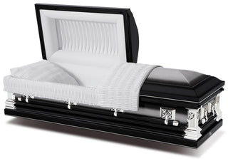 Batesville Onyx Half Couch Casket
