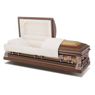 Batesville Aegean Solid Bronze Full Couch Casket