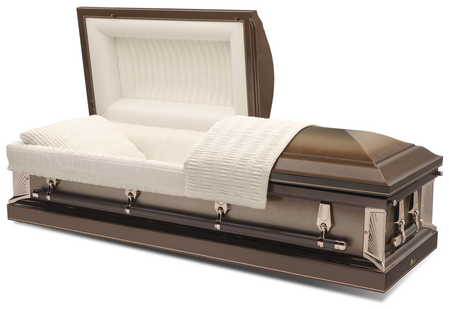 Ataúd de media cama Batesville Desert Sand – Solace Caskets
