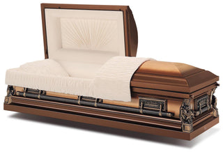 Batesville Mediterranean 32 Oz. Solid Copper Half Couch Casket