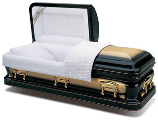 Batesville Classic Gold 48 Oz. Solid Bronze Half Couch Casket