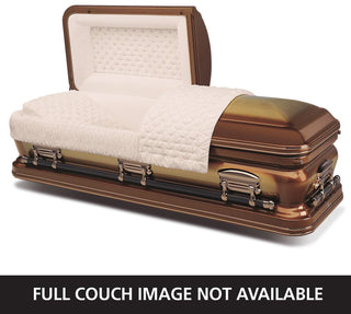 Batesville Venetian 48 Oz. Solid Bronze Full Couch Casket