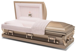 Batesville Alameda Rose Half Couch Casket