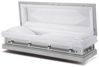 Batesville Revere Silver Full Couch Casket