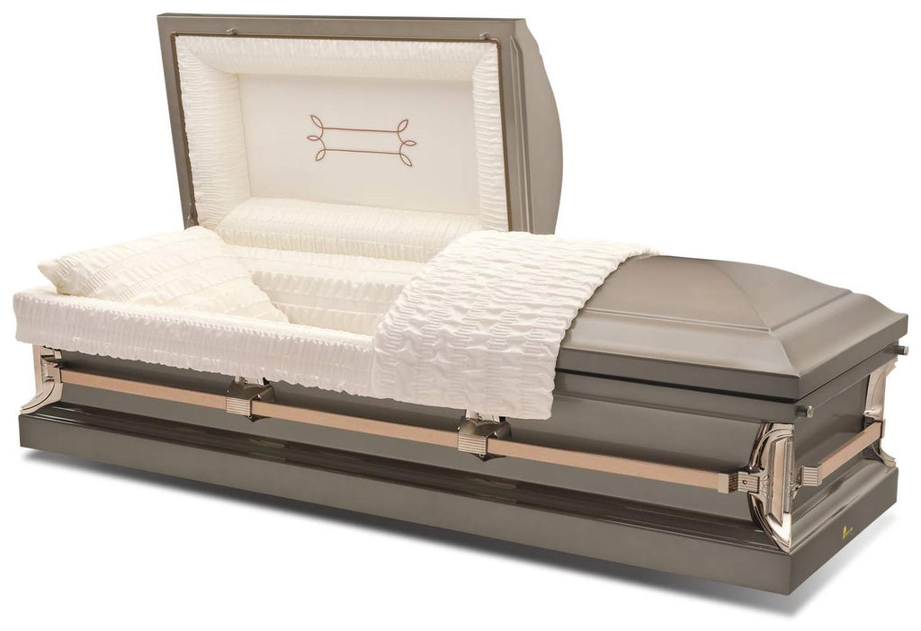 Batesville Vintage Half Couch Steel Casket – Solace Caskets