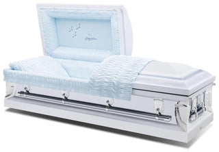 Batesville Ivory Mist Half Couch Casket