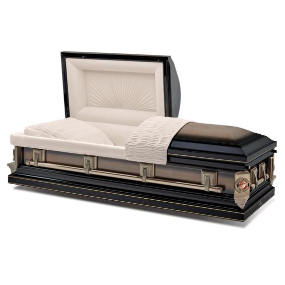 Ataúd Batesville Golden Midnight Half Couch – Solace Caskets