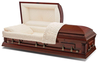 Batesville Weston Veneer Half Couch Casket