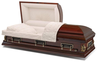 Batesville Sacrament Maple Half Couch Casket