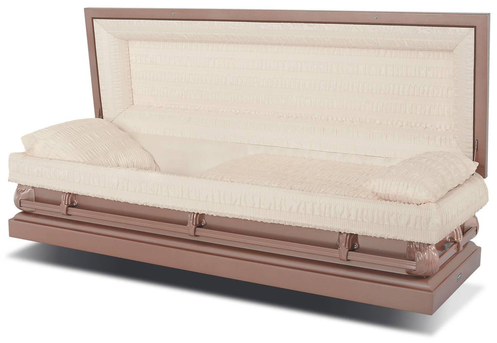 Batesville Apollo Copper Full Couch Steel Casket – Solace Caskets
