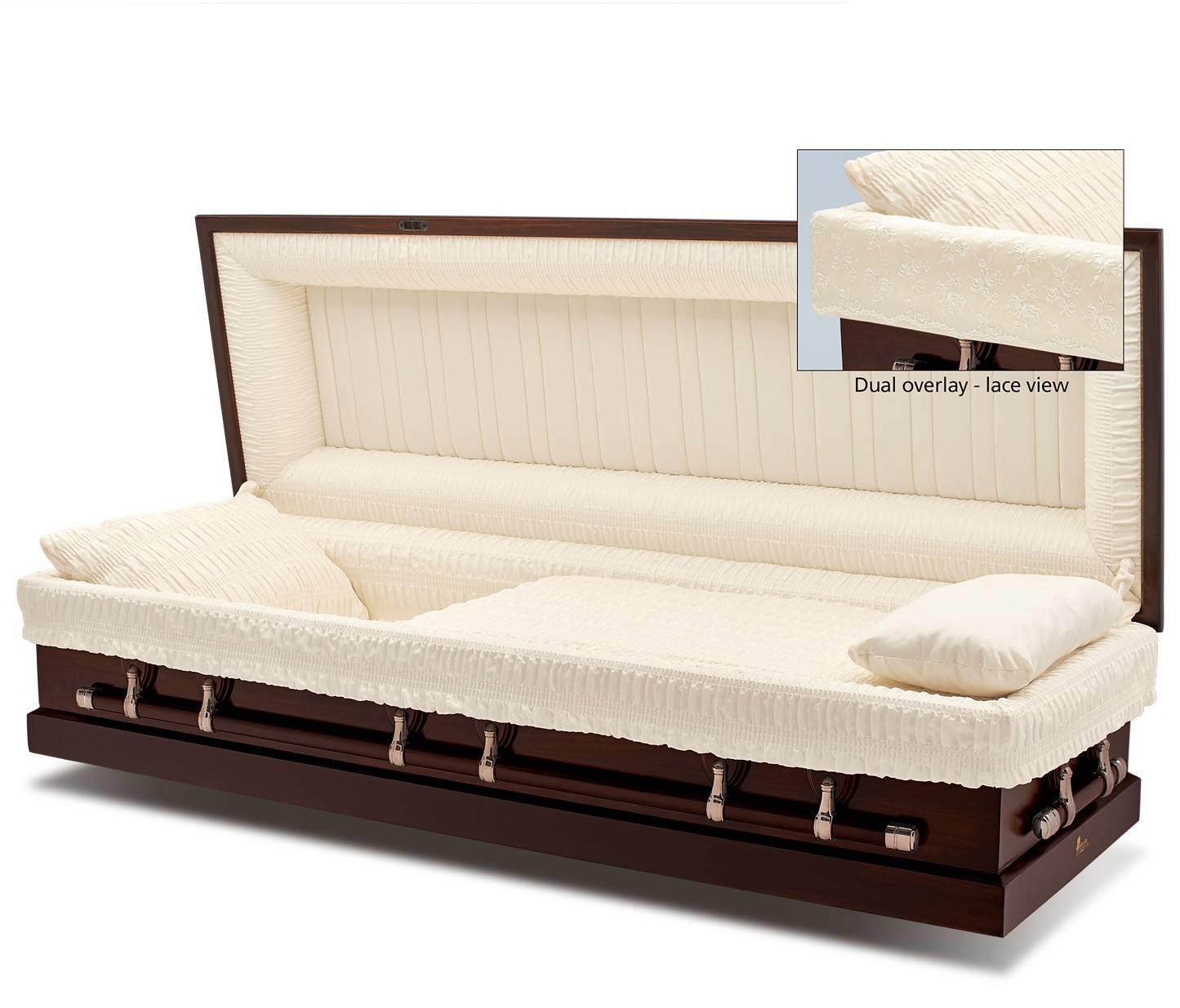 Ataúd Batesville Chestnut Full Couch – Solace Caskets