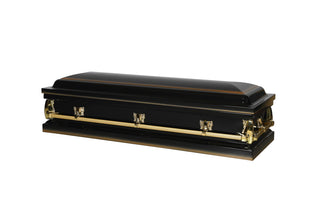 Solace Titan Aries Sunburst Full Couch casket