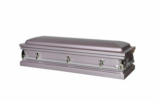 Solace Titan Aries Sunburst Orchid Full Couch casket