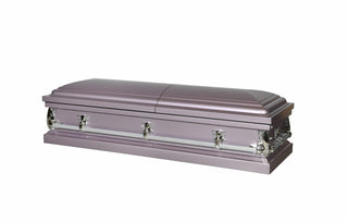 Solace Titan Aries Sunburst Orchid Half Couch casket