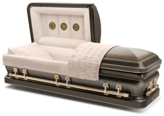 Batesville Golden Granite Half Couch Casket
