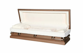Solace Titan Copper Full Couch Casket