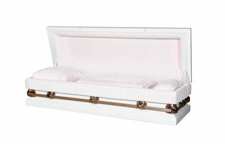 Solace Titan White Pink Full Couch
