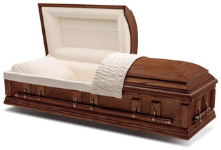 Batesville Brexton Oak Half Couch Casket