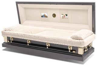 Batesville Heirloom Pewter Full Couch Casket