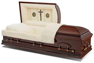 Batesville Rosette Half Couch Casket
