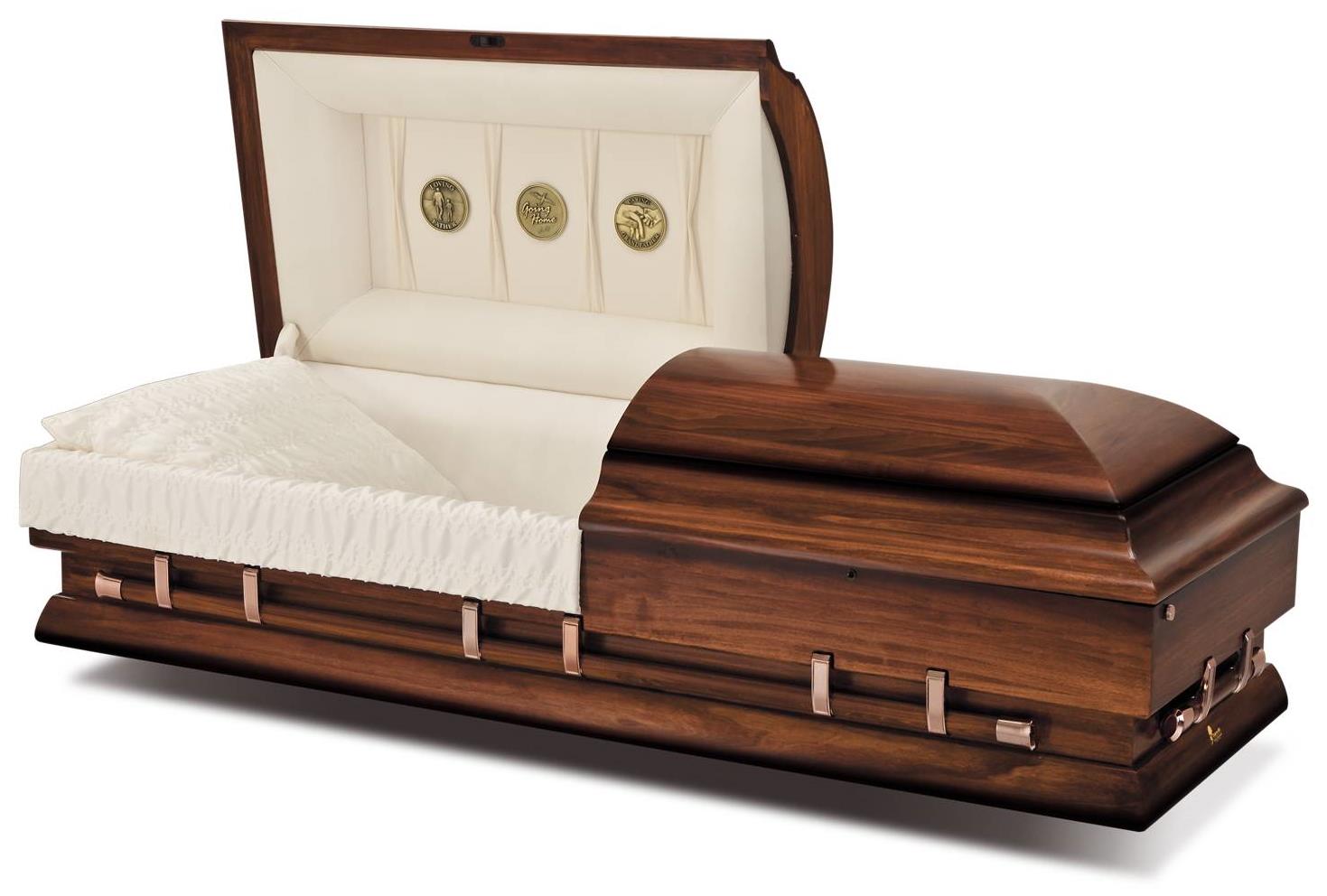 Ataúd Batesville Mansfield de 27 pulgadas, medio sofá – Solace Caskets