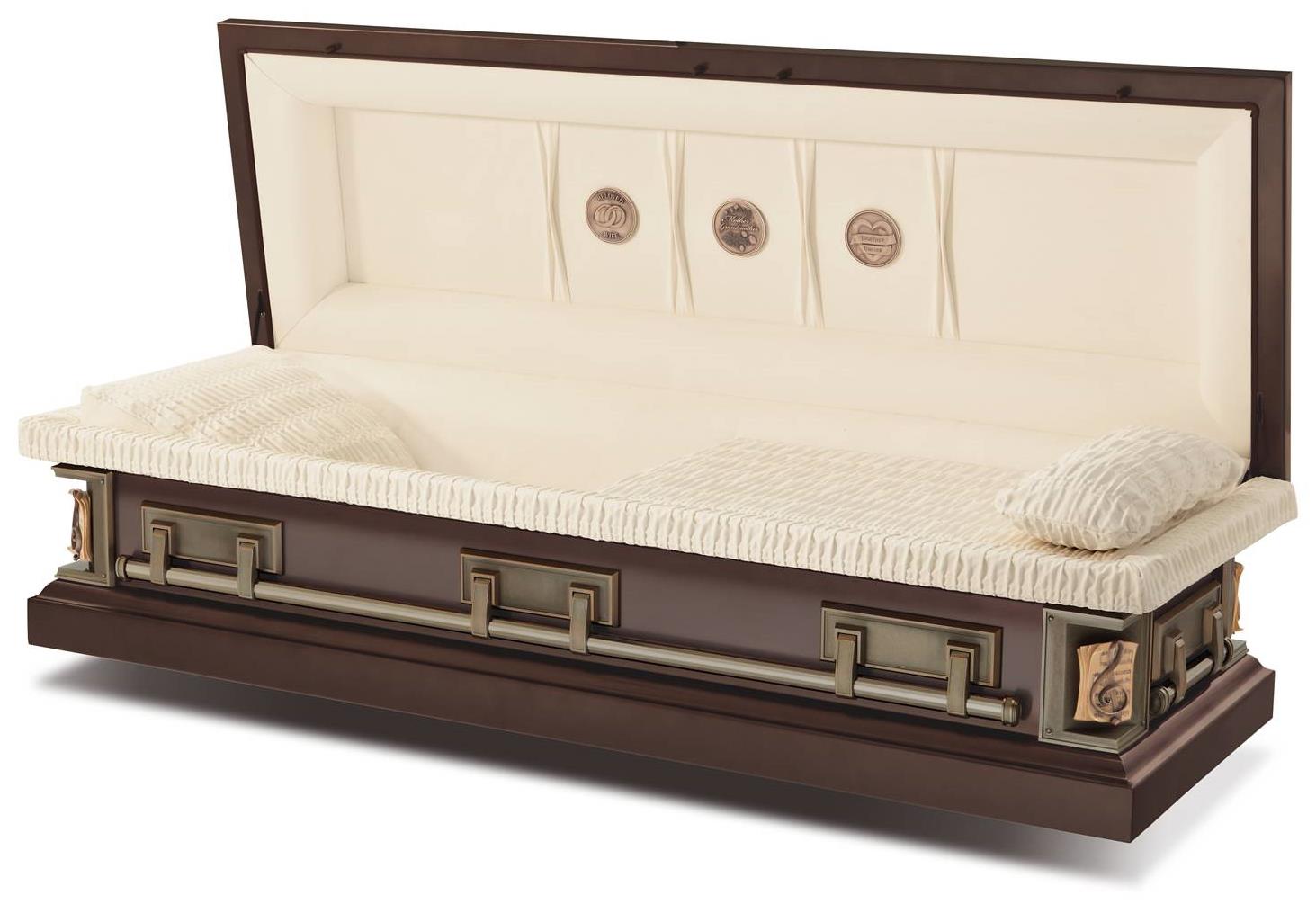 Ataúd Batesville Star Quartz de sofá completo – Solace Caskets