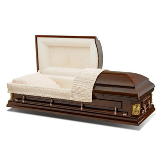 Batesville Montgomery Walnut Half Couch Casket