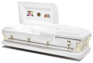 Batesville Ivory Half Couch Casket