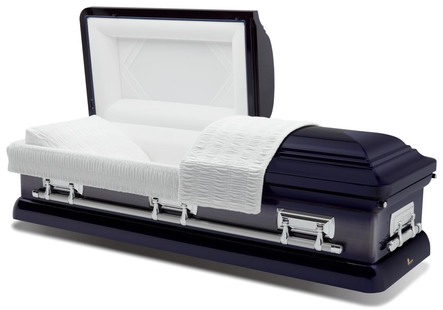 Batesville Indigo Half Couch Steel Casket – Solace Caskets
