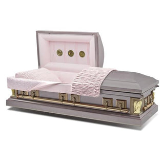 Batesville Golden Rose Half Couch Casket